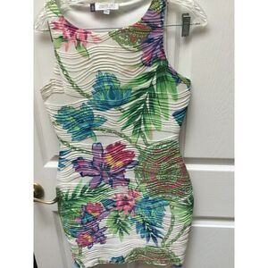 womens JENNIFER LOPEZ  sleeveless lined  dress S